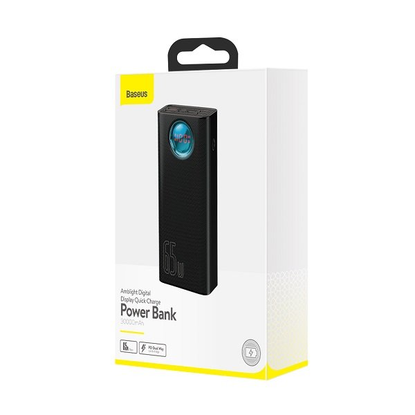 Baseus 65W PowerBank 30000mAh PD Quick Charging FCP SCP Powerbank 1 Baseus 65W Power Bank 30000mAh PD Quick Charging FCP SCP Powerbank