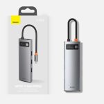 Baseus 8-in-1 Multifunctional Type-C HUB Docking Station 4K 60Hz