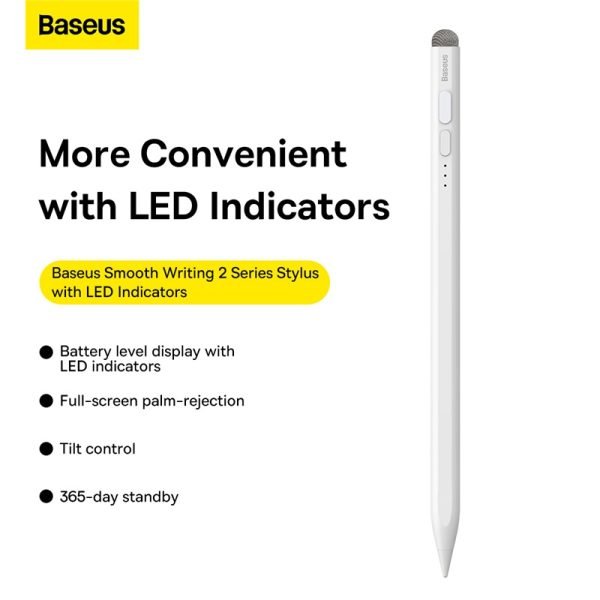 Baseus Smooth Writing 2 Series Stylus Pen for iPads (Active+Passive Version)