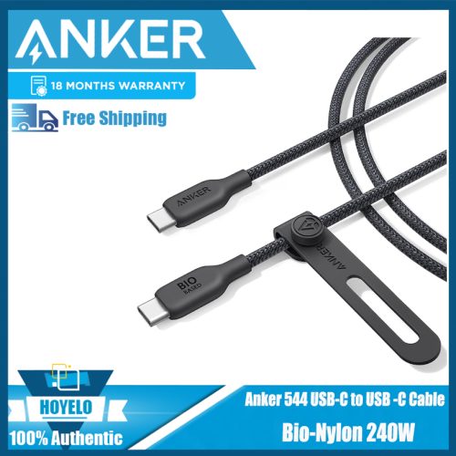 Anker 240w 544 USB C to USB C Cable (240W, 6ft) Fast Charge For iphone15 16 16pro max 1 Anker 240w 544 USB C to USB C Cable