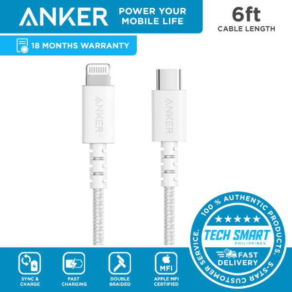 Anker PowerLine Select 0.9m3ft USB-C to Lightning Cable