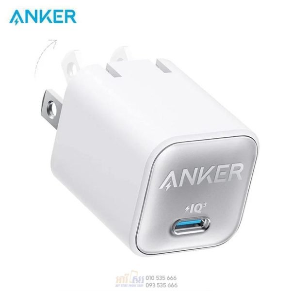 Anker Zolo 35W PD PPS GAN wall charger