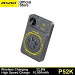 Awei P52K 10000mAh Wireless Charging Powerbank