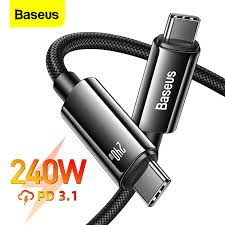 Baseus 240W USB C Cable 1 Baseus 240W USB C Cable