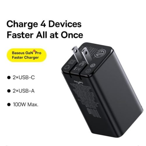 Baseus GaN6 Pro 100W Fast Charger