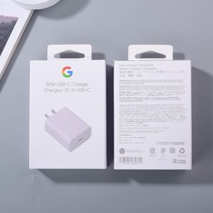 Google 30W USB-C Power Adapter Fast Charging Pixel Phone Charger 1 Google 30W USB-C Power Adapter Fast Charging Pixel Phone Charger