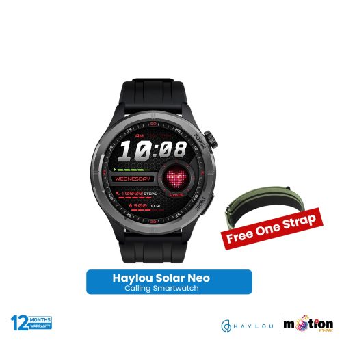 Haylou Solar Neo 1.53" Bluetooth Calling Smart Watch (Double Strap) 1 Haylou Solar Neo Smart Watch