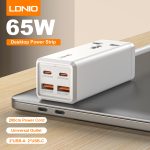 LDNIO (SC1418) 2500W DESKTOP POWER STRIP 2TYPE-C + 2USB 65W
