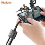 Mcdodo Aux Audio Adapter OTG Lightning To 3.5mm Call Audio Earphone Converter Splitter