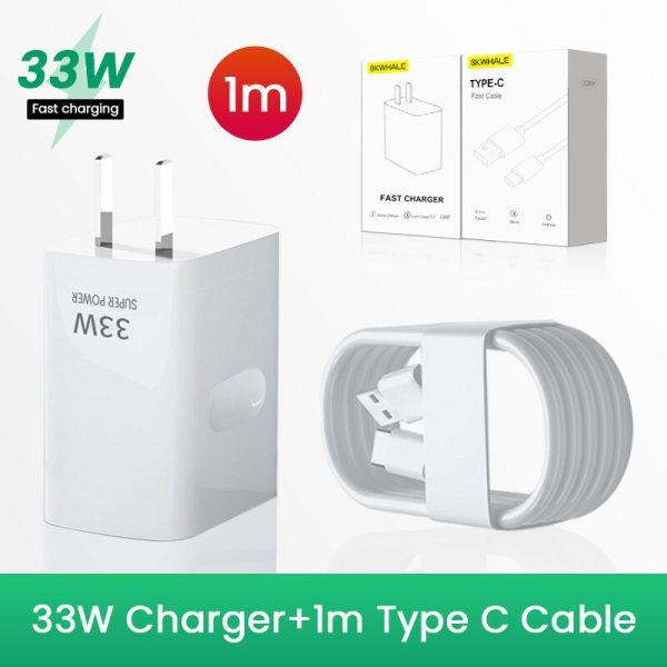 OPPO 33W Super VOOC Fast Charger Type-C 5A Quick charging