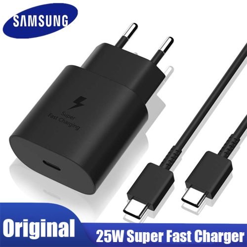 Samsung 25W Super Fast Orginal Charger Usb Type C to Type C Cable