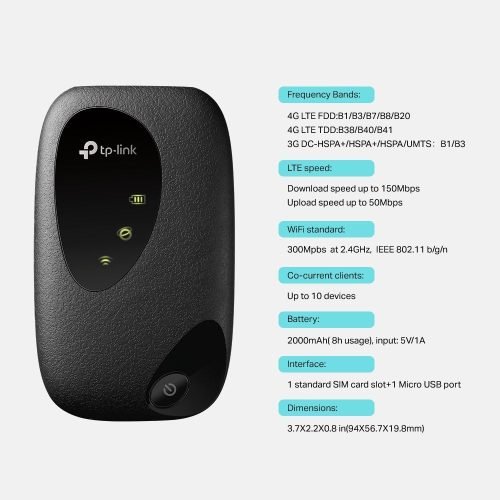TP-Link M7000 150Mbps 4G LTE Mobile Wi-Fi Router