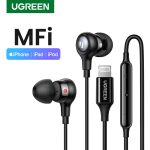 UGREEN Lightning In-Ear Wired Earphone -Black