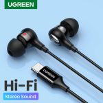 UGREEN Type C Headphone Wired Headphone Microphone HiFi Stereo