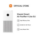 Xiaomi Smart Air Purifier 4 Lite with google voice - White