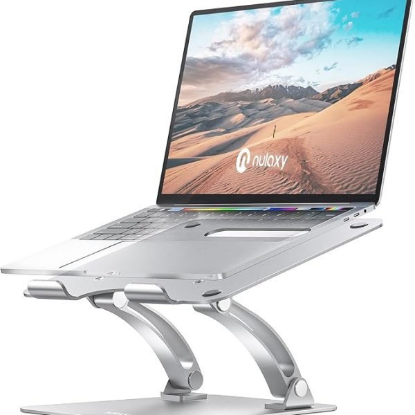 Aluminum Adjustable Anti-Slip Notebook Stand - Enhance Comfort And Stability With Foldable Laptop, Stand,