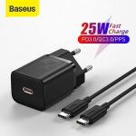 Baseus 25W Super Si 1C Quick Charger with Type-C Cable