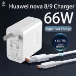 Huawei 66w Super Fast Type C Quick Charger Adapter with Type C Cable