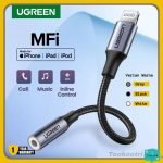 UGREEN MFi Lightning to 3.5mm Headphones Adapter for iPhone