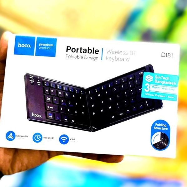Portable Foldable Wireless Keyboard