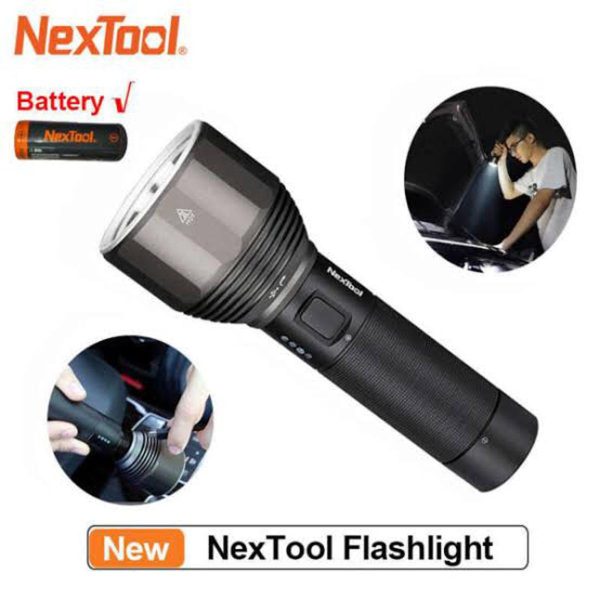 XIAOMI_NexTool 2000lm 380m 5 Modes IPX7 Waterproof LED Flashlight