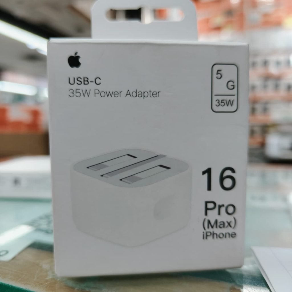 apple iPhone 16 Pro Fast Charger,35W USB-C Port Compact Power Adapter