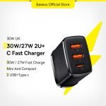 BASEUS 30W Travel Power Adapter