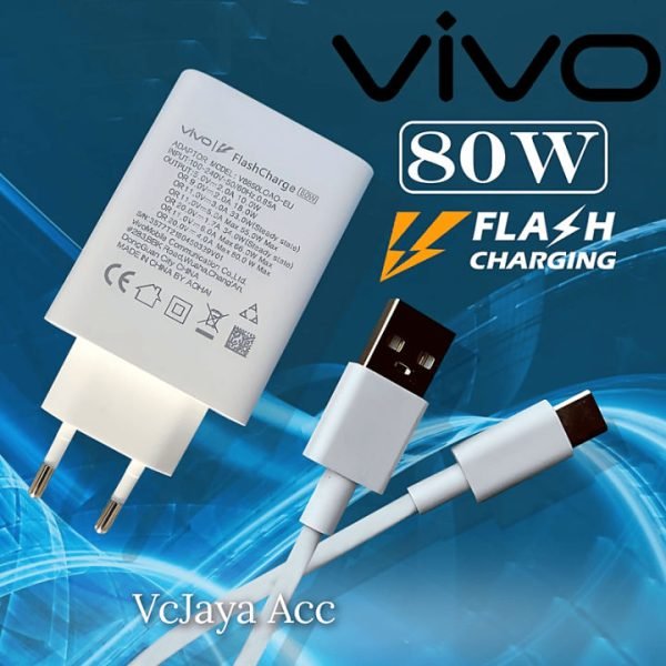 iQOO VIVO 80W Super Flash Charger With Type C Cable 1 iQOO VIVO 80W Super Flash Charger With Type C Cable
