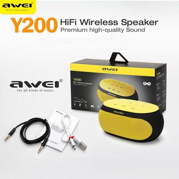 Awei Y200 Wireless Bluetooth Speaker 2 Awei Y200 Wireless Bluetooth Speaker