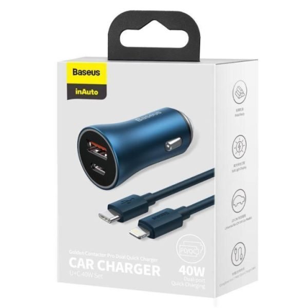 BASEUS 40W Car Charger