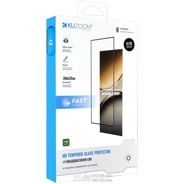 KUZOOM Privacy Screen Tempered Glass