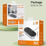 LDNIO SC2018 Universal Outlet Power Socket Extension Cord-10M