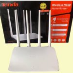 Tenda F6 300 Mbps Wireless Home Router N300 4 Antenna Wifi Router-1 Year Warranty