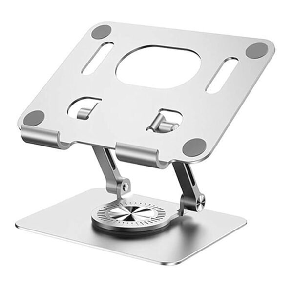 360° Rotating Foldable Aluminum Tablet Stand Portable Adjustable and Ergonomic Holder