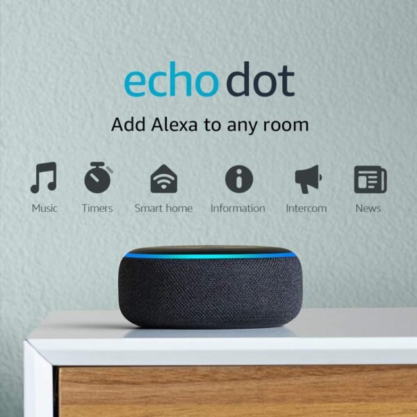 Amazon Echo Dot (3rd Gen) - Smart speaker with AlexaAmazon Echo Dot (3rd Gen) - Smart speaker with Alexa