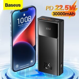 Baseus 30000mAh 22.5W Power Bank Star-Lord Digital Display Fast Charge 1 Baseus 30000mAh 22.5W Power Bank  Star-Lord Digital Display Fast Charge