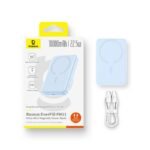 Baseus Magnetic Mini Wireless Fast Charge Power Enerfill Fm11 For Iphone 15 16 14 13 12 Sansung S25 S24