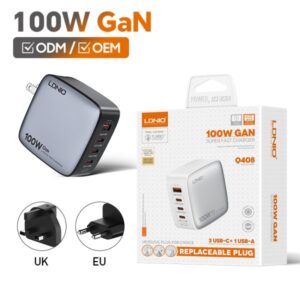 Ldnio Q408 100W GaN Super Fast Charger