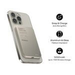 MOMAX 5000mAh Magnetic Power Bank Wireless Portable Charger