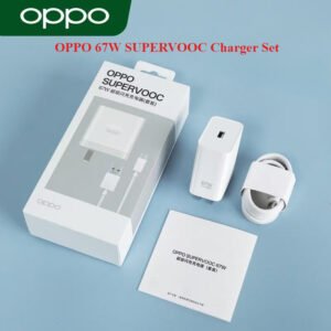 Oppo Charger SuperVOOC 80W Power Adapter Fast Charging USB To Type C Cable
