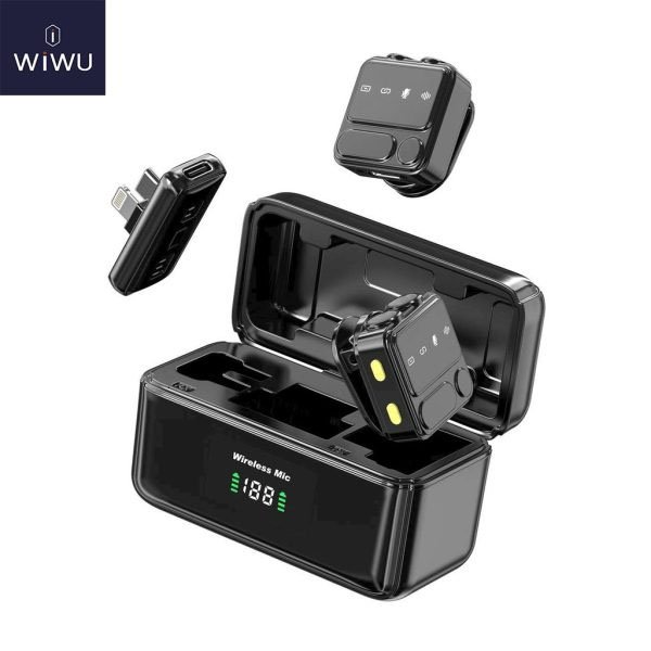WiWU Wi-WM005 Duo Wireless Microphone Price in Bangladesh