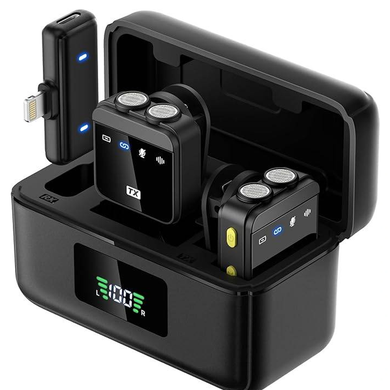 WiWU Wi-WM005 Duo Wireless Microphone ANC WiWU Wi-WM005 Duo Wireless Microphone ANC