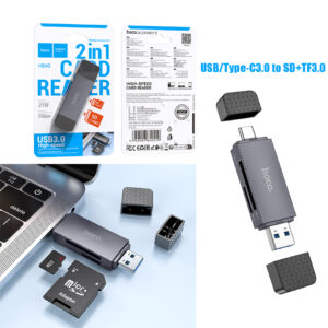 Hoco HB45 Type-C USB 3.0 Card Reader 6 Hoco HB45 Type-C USB 3.0 Card Reader