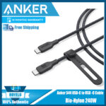 Anker 544 USB C to USB C Cable 240W 6ft Fast Charge For iphone 15