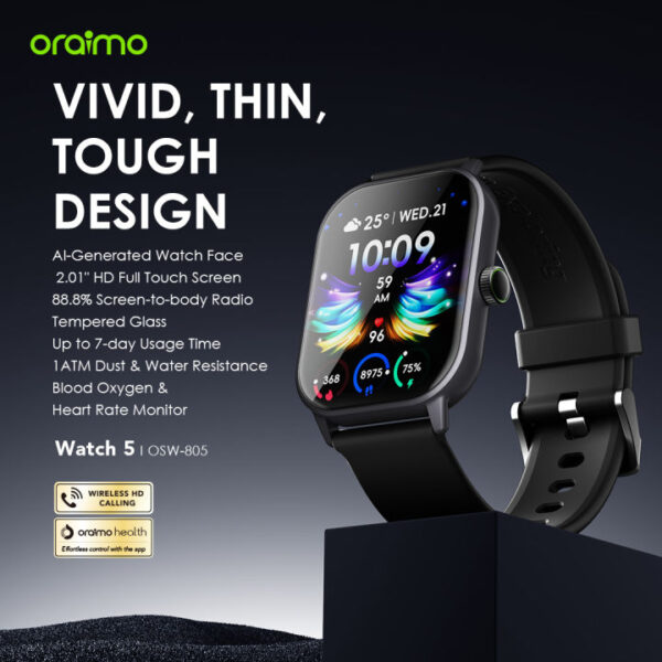 Oraimo Watch 5 Smart Watch