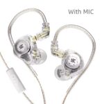 KZ EDX Pro Dual Driver In-Ear Earphone 3.5mm – Hi-Fi Bass Sound