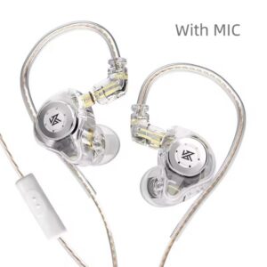 KZ EDX Pro Dual Driver In-Ear Earphone 3.5mm 6 KZ EDX Pro Dual Driver In-Ear Earphone 3.5mm – Hi-Fi Bass Sound