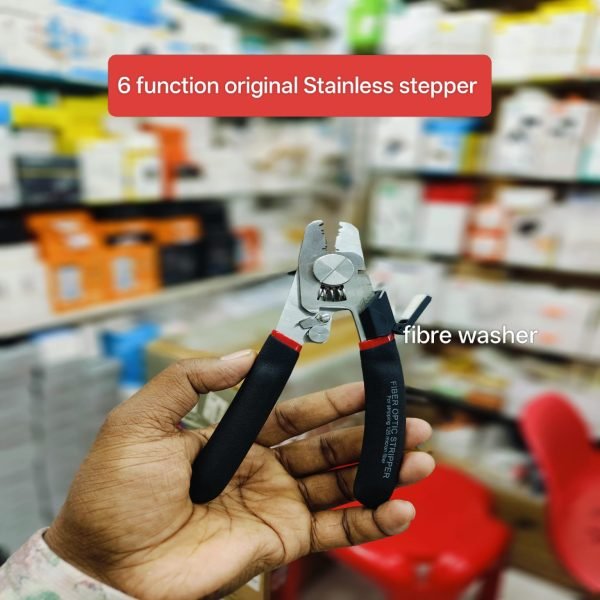 Fiber Optic Stripper and Fiber-wash cleaner high quality six function best quality fiber coating stripper,