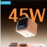 Anker Nano 45W GaN Charger with Display (A121D) delivers compact fast charging, intelligent power distribution, and reliable performance for phones