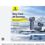 Baseus GoTrip DT1 High-Speed Foldable Handheld Fan